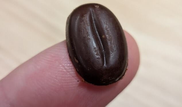 California Cultured has sent me a small sample of lab-grown chocolate to try - about the size of a coffee bean