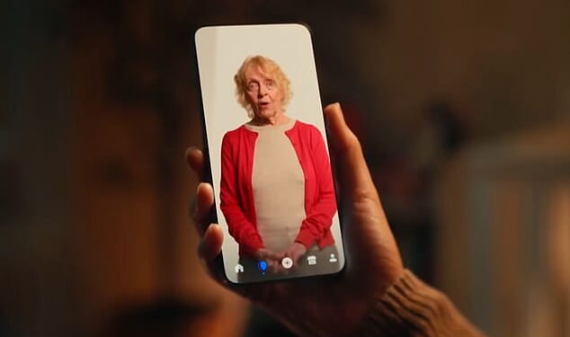 Former Disney star Calum Worthy has been slammed for his app, named 2wai, which allows users to recreate digital avatars of their dead loved ones (pictured)