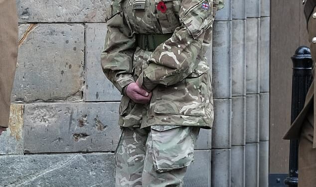 Lady Louise and her 'boyfriend' both looked smart in their military uniforms as they took part in the St Andrews Regiments' Day Parade at University