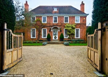 Big falls: In the prime country house market, values are down 8. on the year