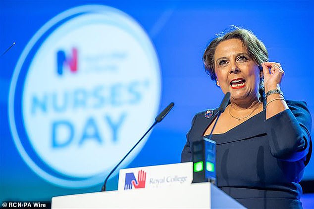 Nicola Ranger, head of the Royal College of Nursing, said the latest proposal was 'derisory'