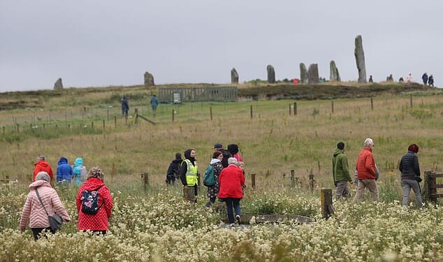 Orkney residents living on the remote Scottish island claim they are under siege from tourists