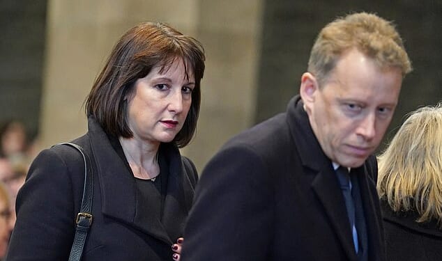 Rachel Reeves and her husband Nicholas Joicey, a civil servant