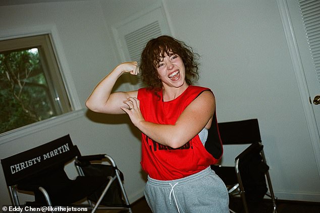 Sweeney Sweeney said she 'put on 35 pounds during' a three-month span for her role in Christy, exercising frequently and consuming protein shakes