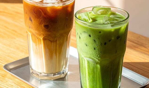 Our obsession with matcha shows no sign of abating, while celebs Gwyneth Paltrow and Brad Pitt swear by its energy-giving properties without coffee's jittery side-effects (FILE PHOTO)