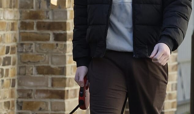 Freddy, who has moved into his grandmother's house in Bermondsey, south-east London, was spotted going for a walk yesterday. He also seems to have won the battle with his ex over who would keep their dog, Pablo