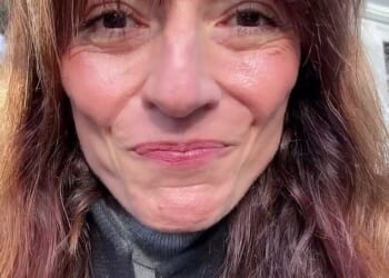 Davina McCall was saved from a potentially devasting fate thanks to a poster warning of the signs of cancer