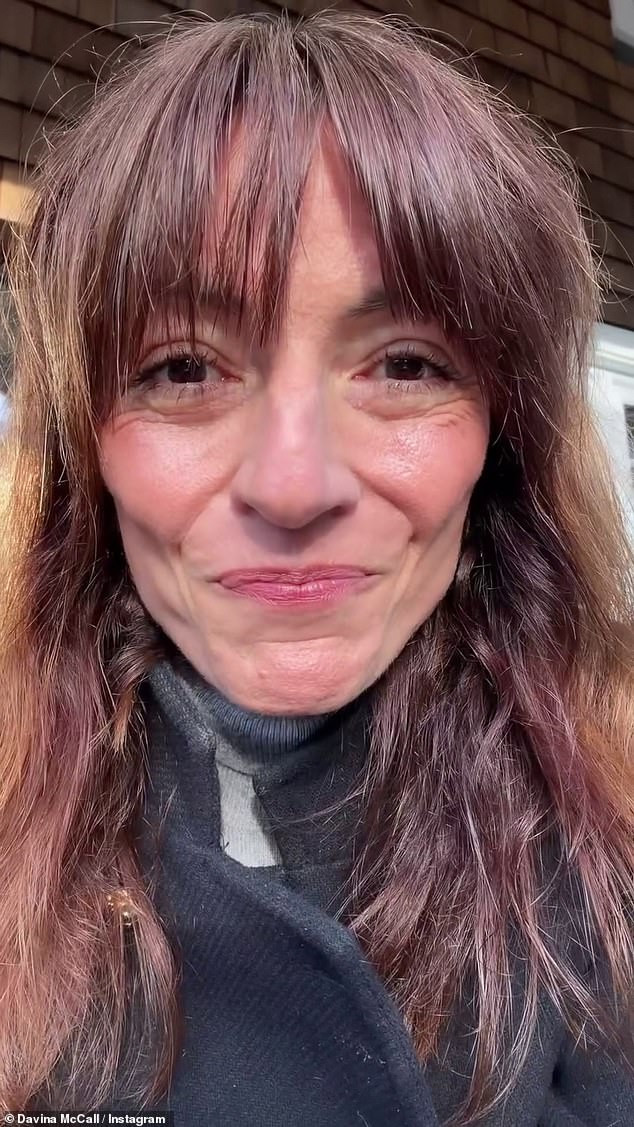 Davina McCall was saved from a potentially devasting fate thanks to a poster warning of the signs of cancer