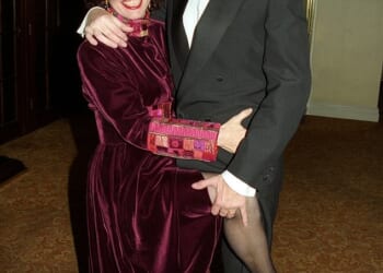 The secret to Ruby Wax's 'unconventional' 33-year marriage to English public school boy Ed, whom she married in 1988 (pictured in 1996)