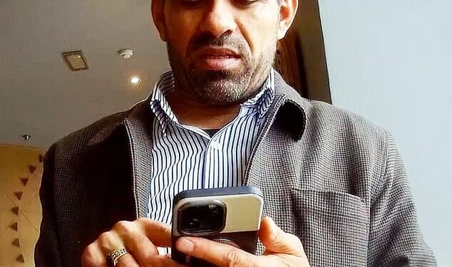 A man named Shaxawan Jamal (pictured, in covert footage) was last week unmasked by undercover BBC reporters as the King of the Mini Mart - a ringleader in a shady Kurdish organised crime network which operates in plain sight on Britain's high streets