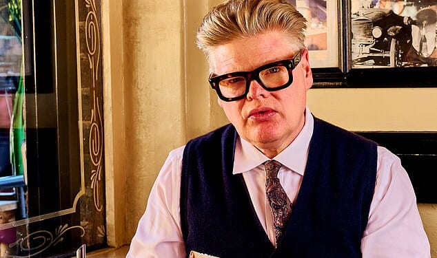 Austin Yardley, 46, took over the reins of Terry's cafe in London in 2010 following the death of his father