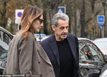 On Tuesday afternoon, the former president reportedly took a jog around his Paris home before heading out to the four-star Le Flandrin, just minutes from the Place du Trocadero