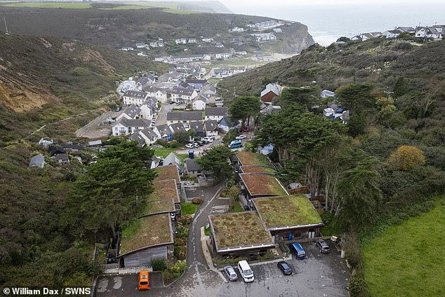 Existing eco holiday homes on a site which is set to be expanded in the Towan Valley, Porthtowan