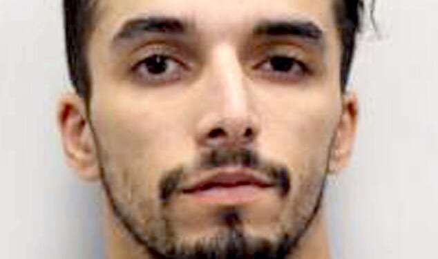Algerian sex offender Brahim Kaddour-Cherif, 24, was arrested yesterday after his accidental release