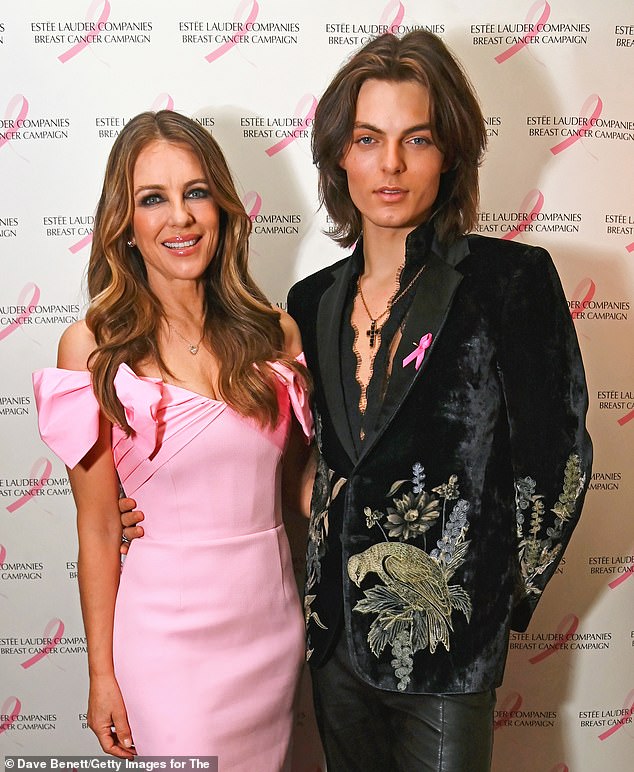 Liz Hurley, 60, and her 23-year-old son Damian have always been remarkably intertwined, but sources in their circle says 'a little distance' is emerging between them