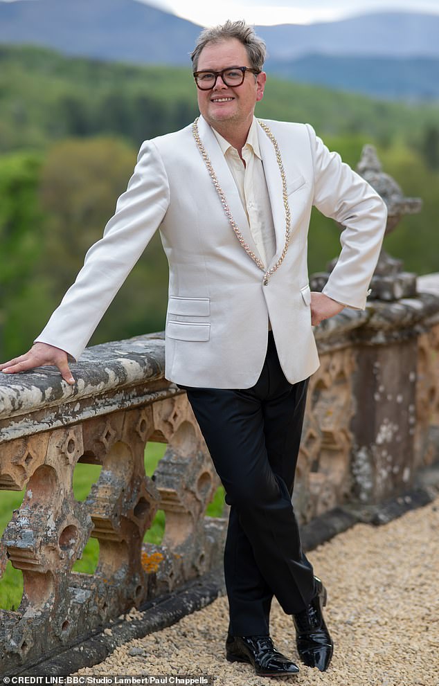 Alan Carr has often spoken about his tendency to sweat to excess – medically known as hyperhidrosis