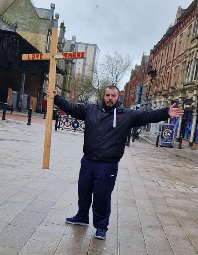 Shaun O'Sullivan (pictured) says he plans to sue Wiltshire Police after being cleared of racial harassment following a six-day trial
