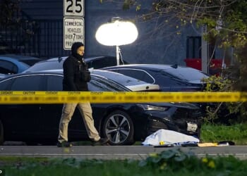 Three children aged 8, 9 and 14 among four dead after mass-shooting at California birthday party