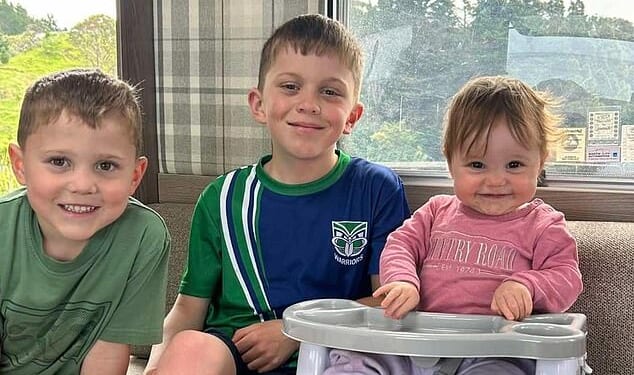 August, Hugo and Goldie tragically lost their lives in a horror house fire in Sanson, New Zealand