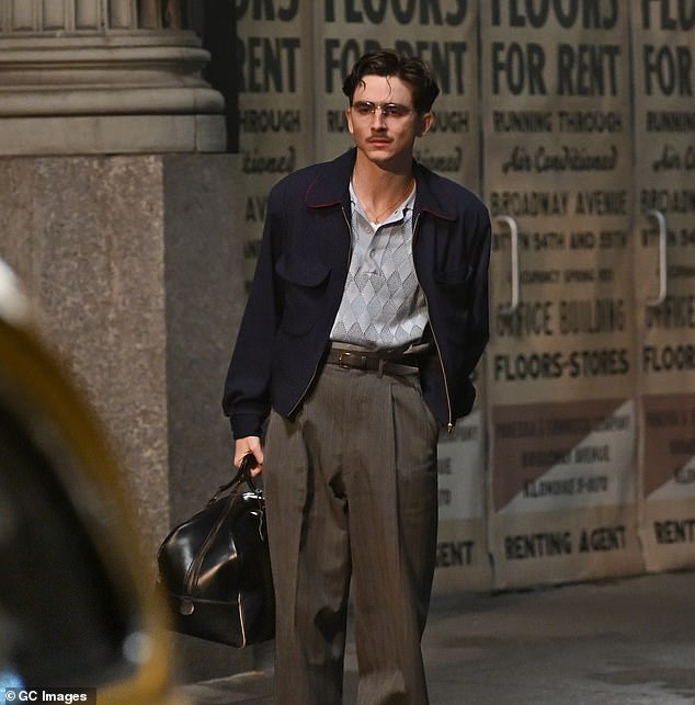 Chalamet is currently promoting new film Marty Supreme (pictured), in which he stars alongside Oscar winning actress Gwyneth Paltrow