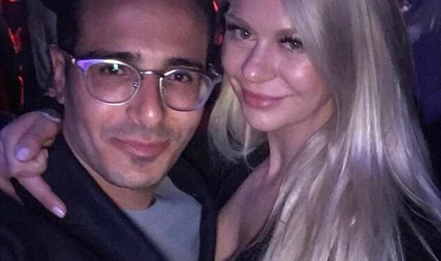 Swedish businesswoman Pernilla Sjoholm and 'Tinder Swindler' Shimon Hayut, 35, who has been dramatically released from prison in Georgia