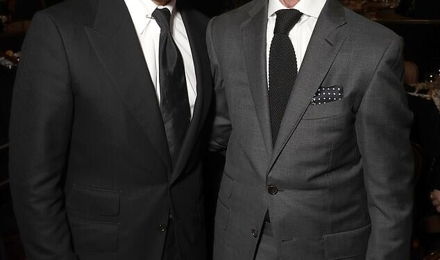 Tom Ford has revealed the heartbreaking moment he discovered his husband Richard Buckley had died at their Los Angeles home while they were watching television (pictured in 2017)