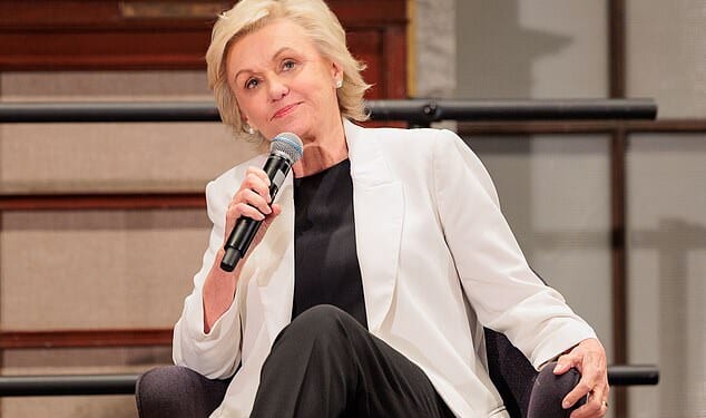 Tina Brown (pictured) shouted at a publicist who tried to invite her to a 'Predator's Ball' at Epstein's house after he was initially convicted