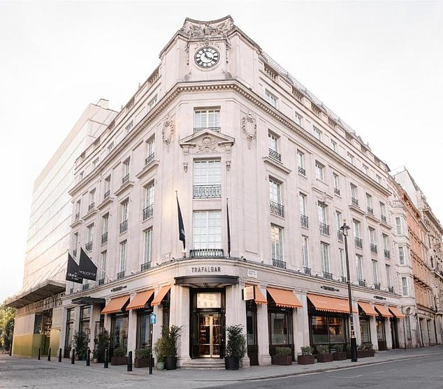The Trafalgar St James hotel, which reopened in 2017 with a high-profile launch attended by Laura Whitmore, Nick Grimshaw and Millie Mackintosh, charges up to £1,000 a night