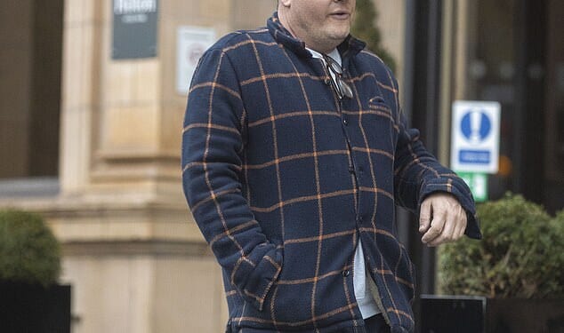 Alan Carr was everything but a Chatty Man on Friday when he was pictured for the first time since winning The Traitors the night before