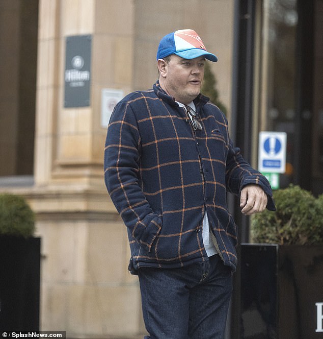 Alan Carr was everything but a Chatty Man on Friday when he was pictured for the first time since winning The Traitors the night before