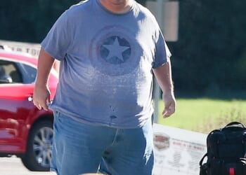 Troubled 350lb son of Hollywood icon is forced to humiliating new low... as his movie star brother luxuriates in $7m Montecito mansion