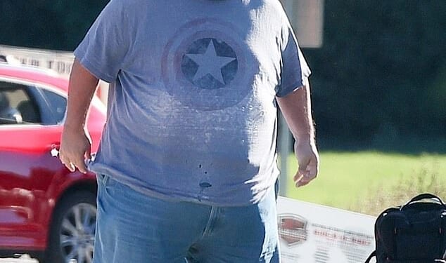 Troubled 350lb son of Hollywood icon is forced to humiliating new low... as his movie star brother luxuriates in $7m Montecito mansion
