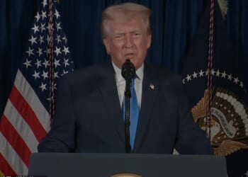 Trump said the American people are filled with 'righteous anger and enormous resolve' as he slammed Biden for allowing Lakanwal to reside in the United States