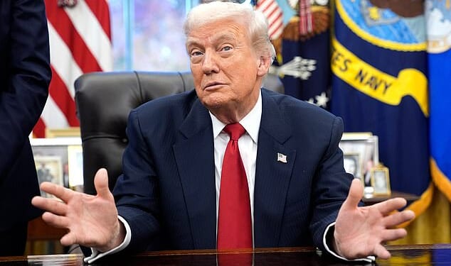 Trump delivers savage parting shot to 'lowlifes' MTG and Thomas Massie while declaring GOP has 'never been so united'