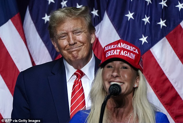 Donald Trump slammed renegade Republican Marjorie Taylor Greene as a 'traitor' and said she turned on him because he 'refused to return her never ending barrage of phone calls'