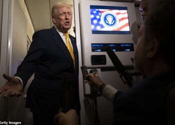 Donald Trump has suggested unnamed officials may have added material to the Epstein files 'since the election'