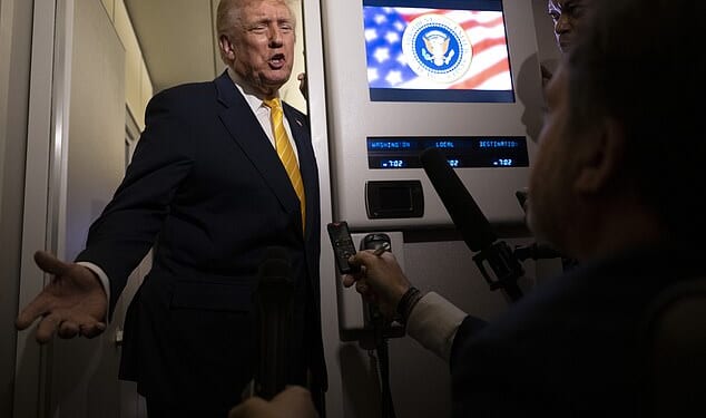 Donald Trump has suggested unnamed officials may have added material to the Epstein files 'since the election'