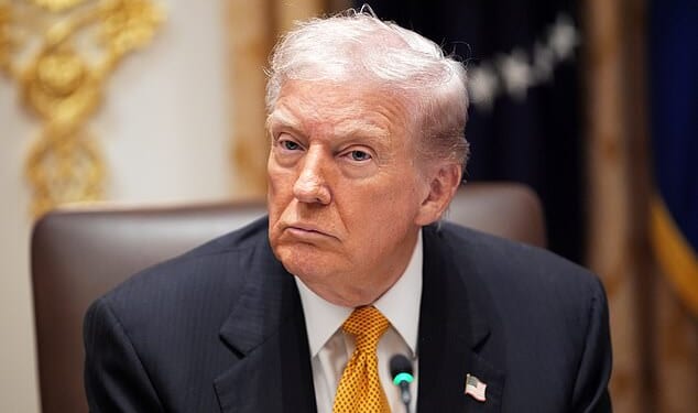 Trump, 79, took to Truth Social on Saturday to recommend Republicans stop sending federal funds to 'money-sucking insurance companies' and instead give it to the American people to spend on healthcare