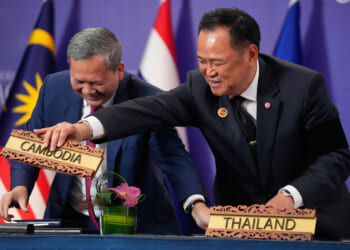 Trump’s Thailand-Cambodia ceasefire falls apart as UN approves his Gaza peace plan