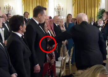 Upon entering the exclusive dinner at the White House on Monday evening, Trump immediately approached Musk and gave him a paternal tap on the belly