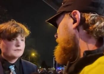 British Christian activist Young Bob was arrested on Nov. 6, 2025, during a debate with a Muslim at Speaker's Corner in London, England.