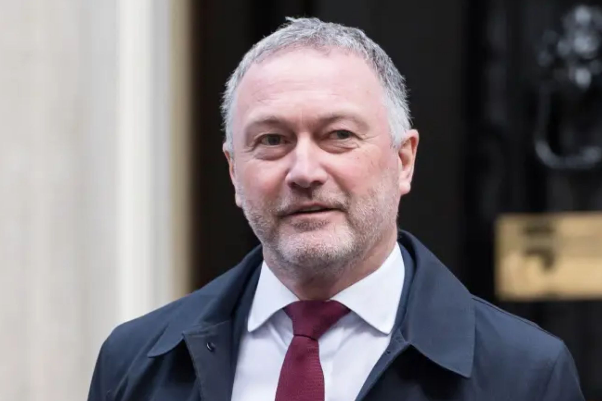 An image collage containing 1 images, Image 1 shows Secretary of State for Housing, Communities and Local Government STEVE REED leaves 10 Downing Street