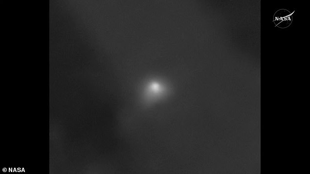 NASA's sophisticated HiRISE camera was supposed to provide a detailed image of the interstellar object near Mars, but the photo shown on Wednesday was blurry and vague