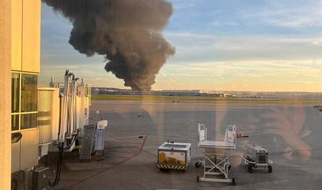 Multiple people were injured when a plane crashed near a Kentucky airport on Tuesday, sending a massive plume of smoke across the city