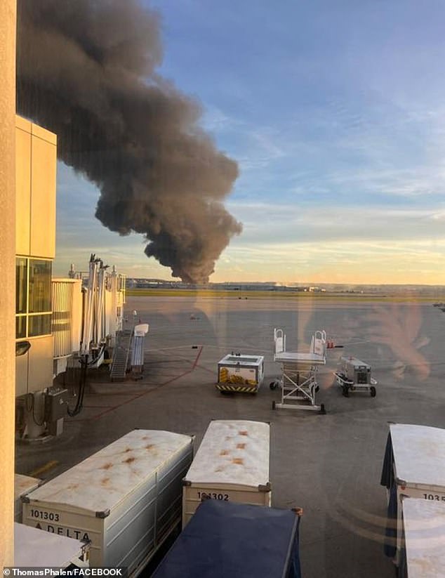 Multiple people were injured when a plane crashed near a Kentucky airport on Tuesday, sending a massive plume of smoke across the city