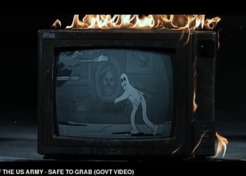 The 4th Psychological Operations-Airborne has released a new recruitment video, with the opening scene featuring a clip from a 1930s cartoon