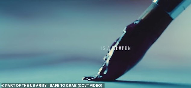 And there is a brief animated segment that appears to show a quill turning into a dagger