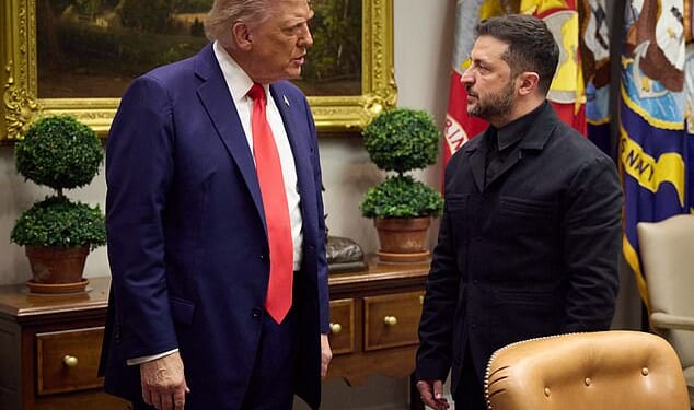 US insists it authored its 28-point Ukraine peace after Russian 'wish list' rouses suspicions it was drafted by Kremlin