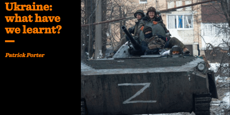 Ukraine: what have we learnt? | Patrick Porter