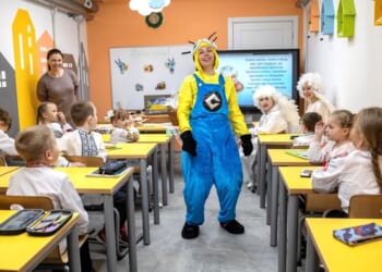 Ukraine's playgrounds are a war necessity